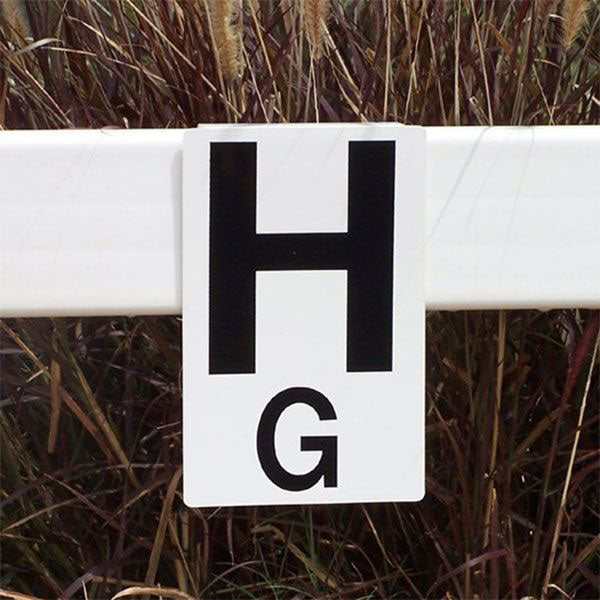 Burlingham Sports Rail Letters